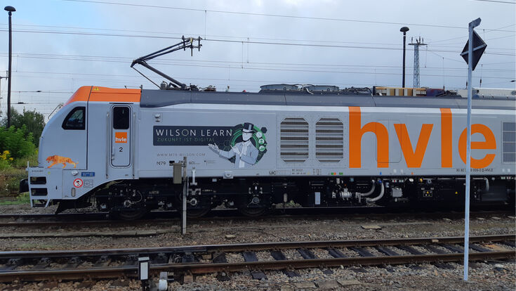 © HVLE Zug mit Wilson Learn Logo und dem Schriftzug hvle