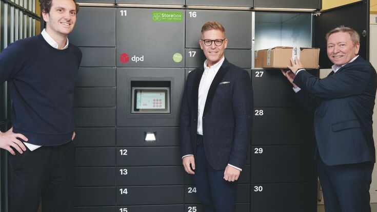 © Marcel Köhler DPD Austria Storebox Berndt Schröding Johannes Braith Rainer Schwarz