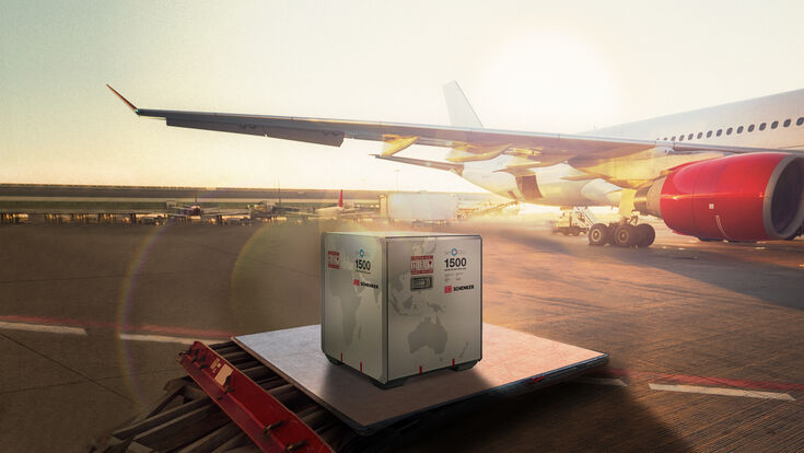 © SkyCell SkyCell DB Schenker Impfstofflogistik Kühlkette