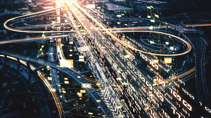 © Blue Planet Studio - stock.adobe.com smart city transport iot car road future technology network traffic internet concept vehicle system business intelligent automotive highway communication connect digital driverless location abstract artificial intelligence infrastructure wireless safety ai gps satellite mobile train drone logistics industry electric transportation delivery data big data panoramic transformation transfer fast internet of things sensor autonomous analytic architecture smart city transport iot car road future technology network traffic internet concept vehicle system business intelligent automotive highway communication connect digital driverless location abstract artificial intelligence infrastructure wireless safety ai gps satellite mobile train drone logistics industry electric transportation delivery data big data panoramic transformation transfer fast internet of things sensor autonomous analytic architecture