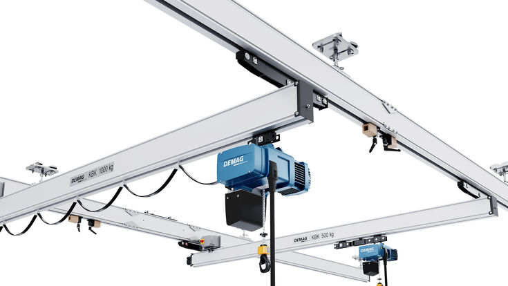 © Demag Demag Kranbaukasten Demag KBK