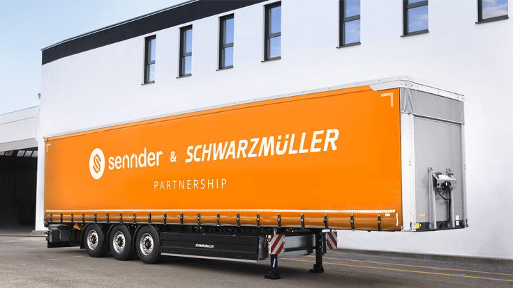 © Schwarzmüller / sennder LKW-Anhänger von Schwarzmüller