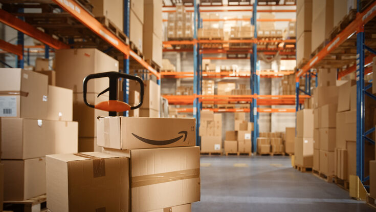 © Gorodenkoff - stock.adobe.com amazon box brand business cardboard cardboard box cargo commerce commercial company deliver delivery digital distribution e e-commerce fast forklift freight goods industry international internet inventory logistics logo merchandise online order pack package parcel postal prime purchase retail sale service shipment shipping shopping stock storage store storehouse supply symbol technology tracking warehouse wholesale purchase sale amazon forklift logo symbol company brand delivery warehouse cardboard box box postal deliver international pack fast tracking e-commerce prime parcel service order internet online technology shopping e stock commercial industry commerce wholesale inventory logistics business distribution retail shipping storage storehouse merchandise shipment goods package cardboard supply cargo store freight