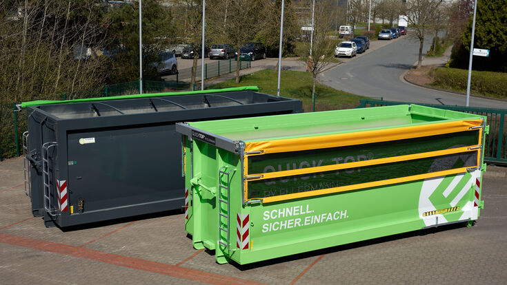 © Ellermann Containerabdeckung von Ellermann