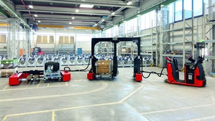 © Linde Material Handling Neue Anhänger von Linde Material Handling für den Warentransport