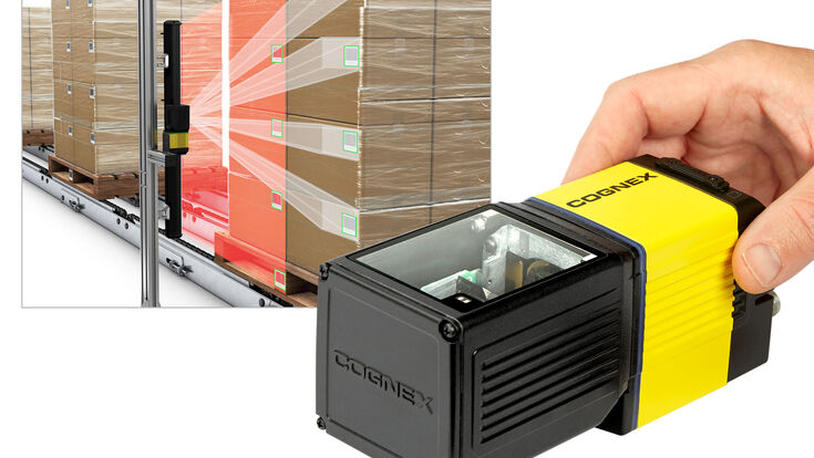 © Cognex Barcodescanner für große Flächen